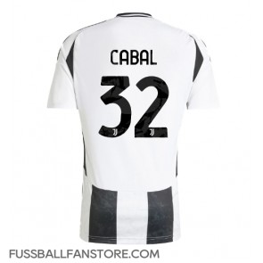 Juventus Juan Cabal #32 Replik Heimtrikot 2024-25 Kurzarm